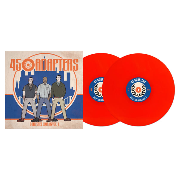 45 Adapters - Collected Works (Neon Orange Vinyl) - Punk - D10