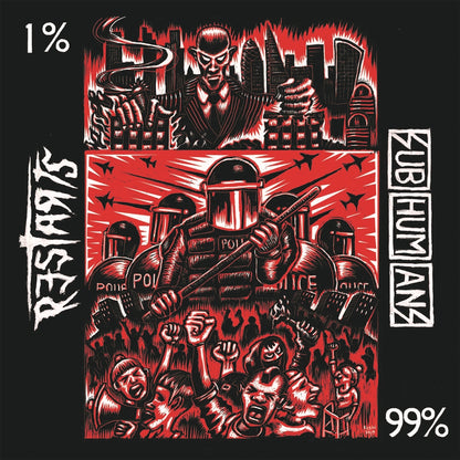 Subhumans / The Restarts - Subhumans / The Restarts - Punk - 7