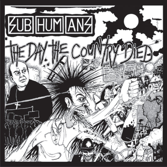 Subhumans - The Day The Country Died (Red Vinyl) - Punk - LP
