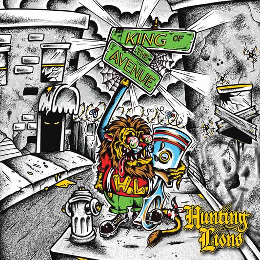 Hunting Lions - King Of The Avenue - Punk - LP