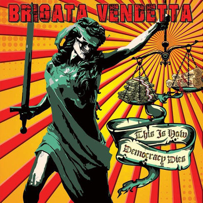 Brigata Vendetta - This Is How Democracy Dies - Punk - Music Vinyl LP