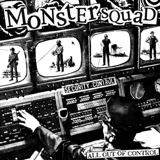 Monster Squad - All Out Of Control (Magenta/Cyan Splatter Vinyl) - Punk - LP