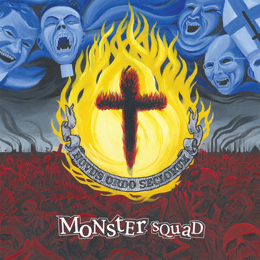 Monster Squad - Fire The Faith (Red/Neon Yellow Splatter Vinyl+Felxi) - Punk - LP