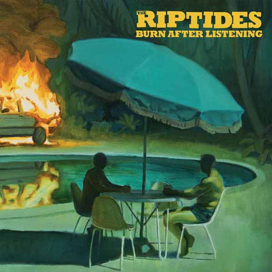 Riptides, The - Burn After Listening (Blue Vinyl) - Punk - LP