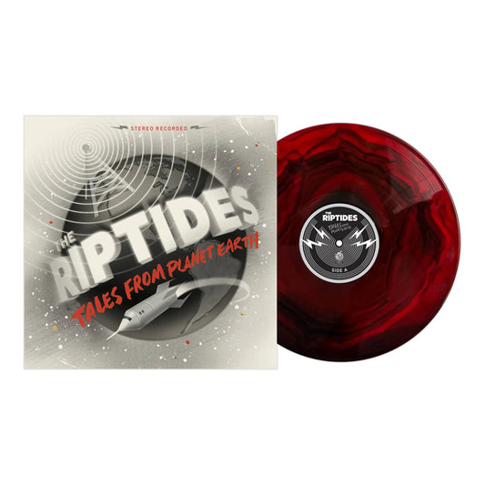 Riptides, The - Tales From Planet Earth (Red Ripple Vinyl) - Punk - LP