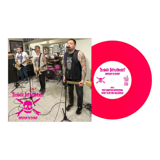 Teenage Bottlerocket - Mission To Shred (Neon Pink Vinyl) - Punk - 7