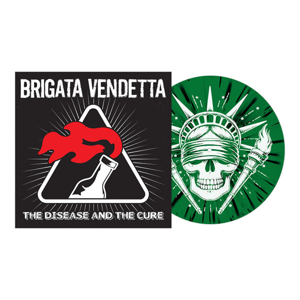 Brigata Vendetta - The Disease And The Cure (Colored Vinyl W/ Silkscreened B-Side) - Punk - LP