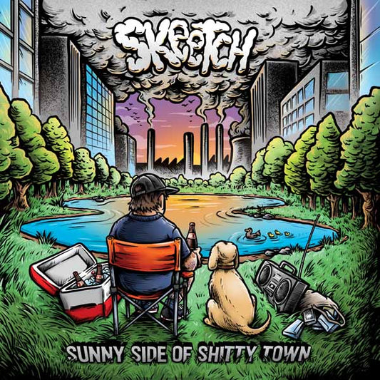 Skeetch - Skeetch - Sunny Side Of Shitty Town - Punk - LP
