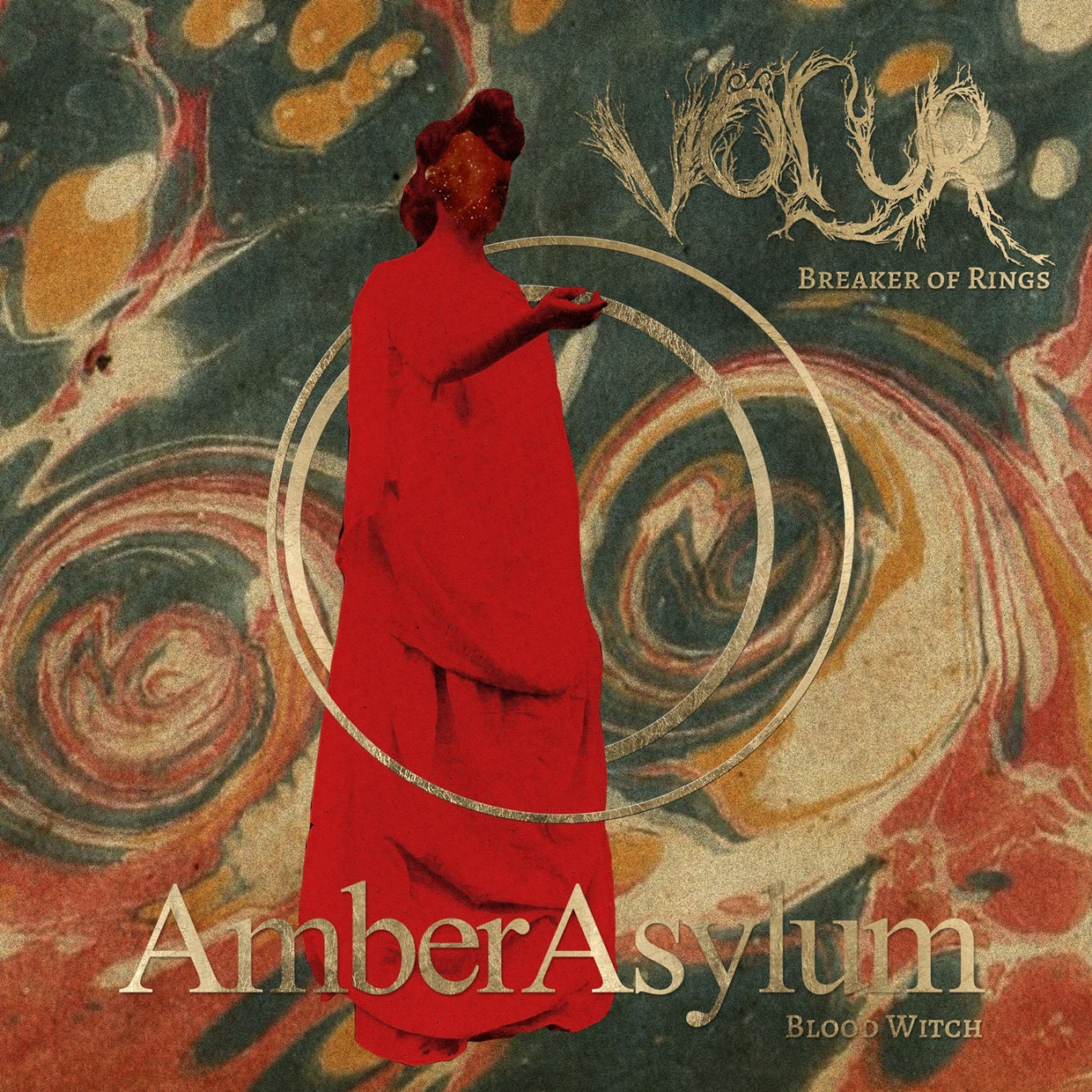 Volur / Amber Asylum - Breaker Of Rings / Blood Witch - Doom Metal - CDD
