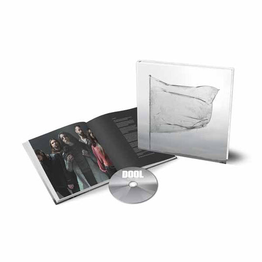 Dool - The Shape Of Fluidity (Hardcover Book 18X18 Cm, 36 Pages, Front Cover With Uv Spot Varnish Finishing) - Rock - CDBK