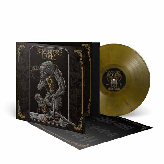 Novembers Doom - Major Arcana (Gold/Black Marble Vinyl) - Doom Metal - LP