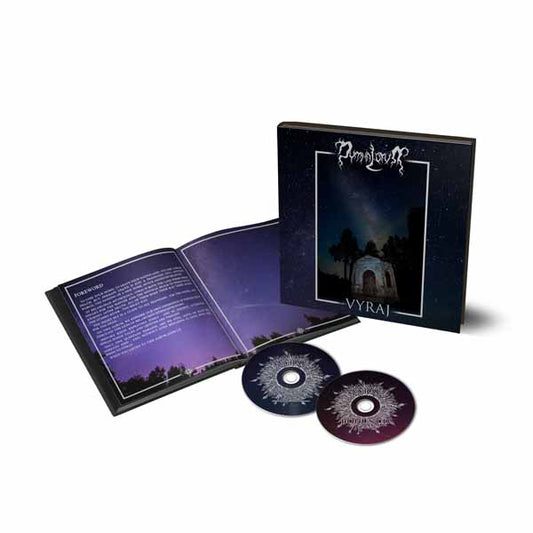 Dymna Lotva - Vyraj (2Cd Hardcover Book) (18 X 18Cm, 60 Pages) - Black Metal - DCD
