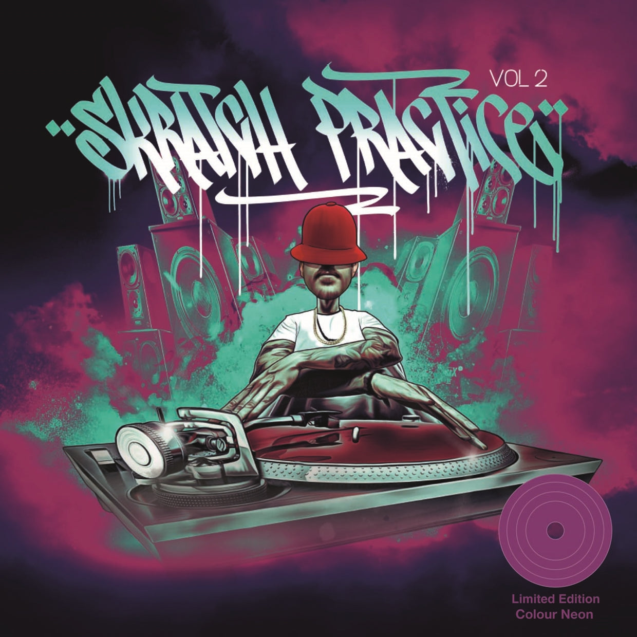 Dj T-Kut - Skratch Practice Vol. 2 (Neon Violet Vinyl) - Hip-Hop/Rap - LP