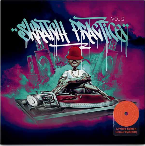 Dj T-Kut - Skratch Practice Vol. 2 (Red Ish) - Hip-Hop/Rap - LP