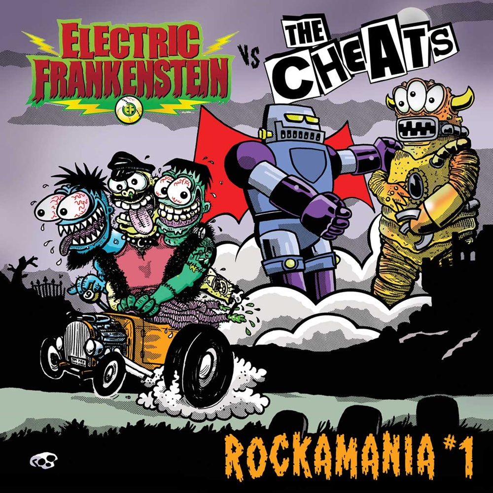 Electric Frankenstein/The Cheats - Rockamania I - Punk - LP