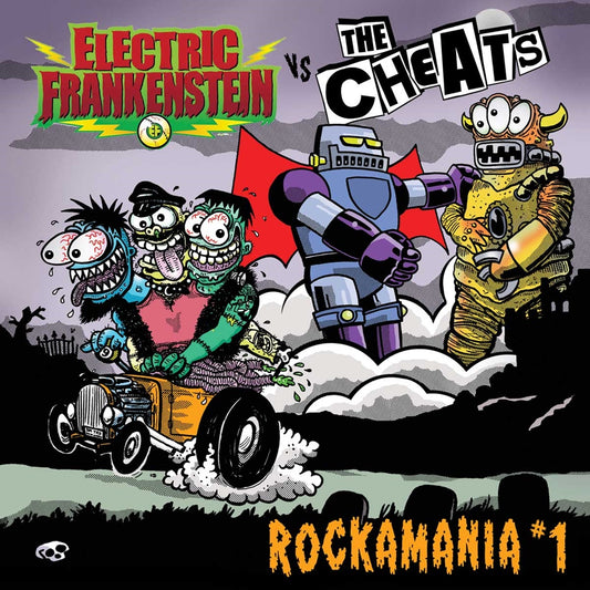 Electric Frankenstein/The Cheats - Rockamania I - Punk - LP