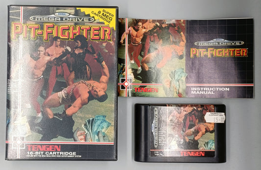 Pitfighter for Sega MegaDrive Mega Drive - UK CIB Sega