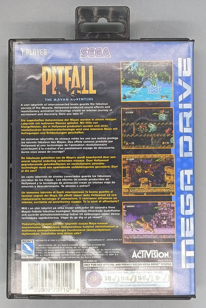 Pitfall:Mayan Adventure for Sega MegaDrive Mega Drive - UK CIB Activision