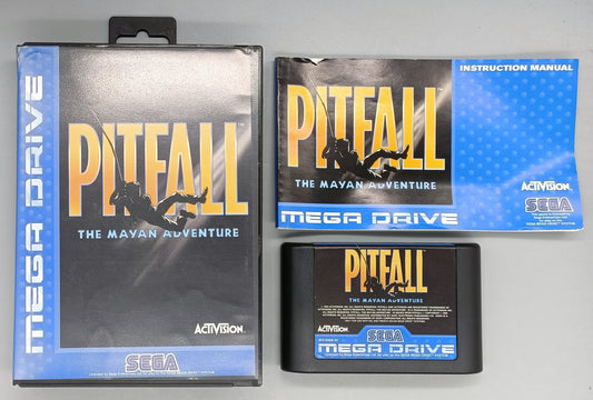 Pitfall:Mayan Adventure for Sega MegaDrive Mega Drive - UK CIB Activision