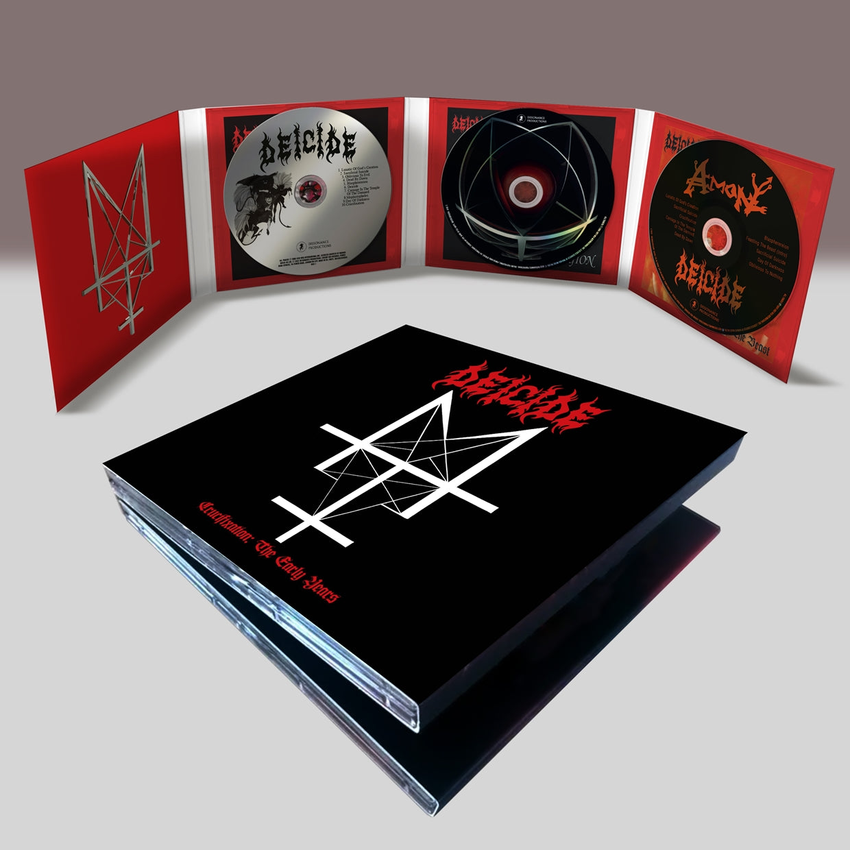 Deicide - Crucifixion - The Early Years 3Cd Digipak Edition - Death Metal - 3CD