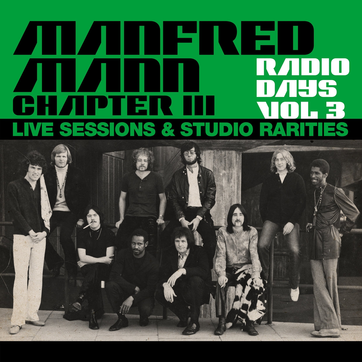 Manfred Mann Chapter Three - Radio Days Vol. 3 - Live Sessions & Studio Rarities - Rock/Pop - DCD