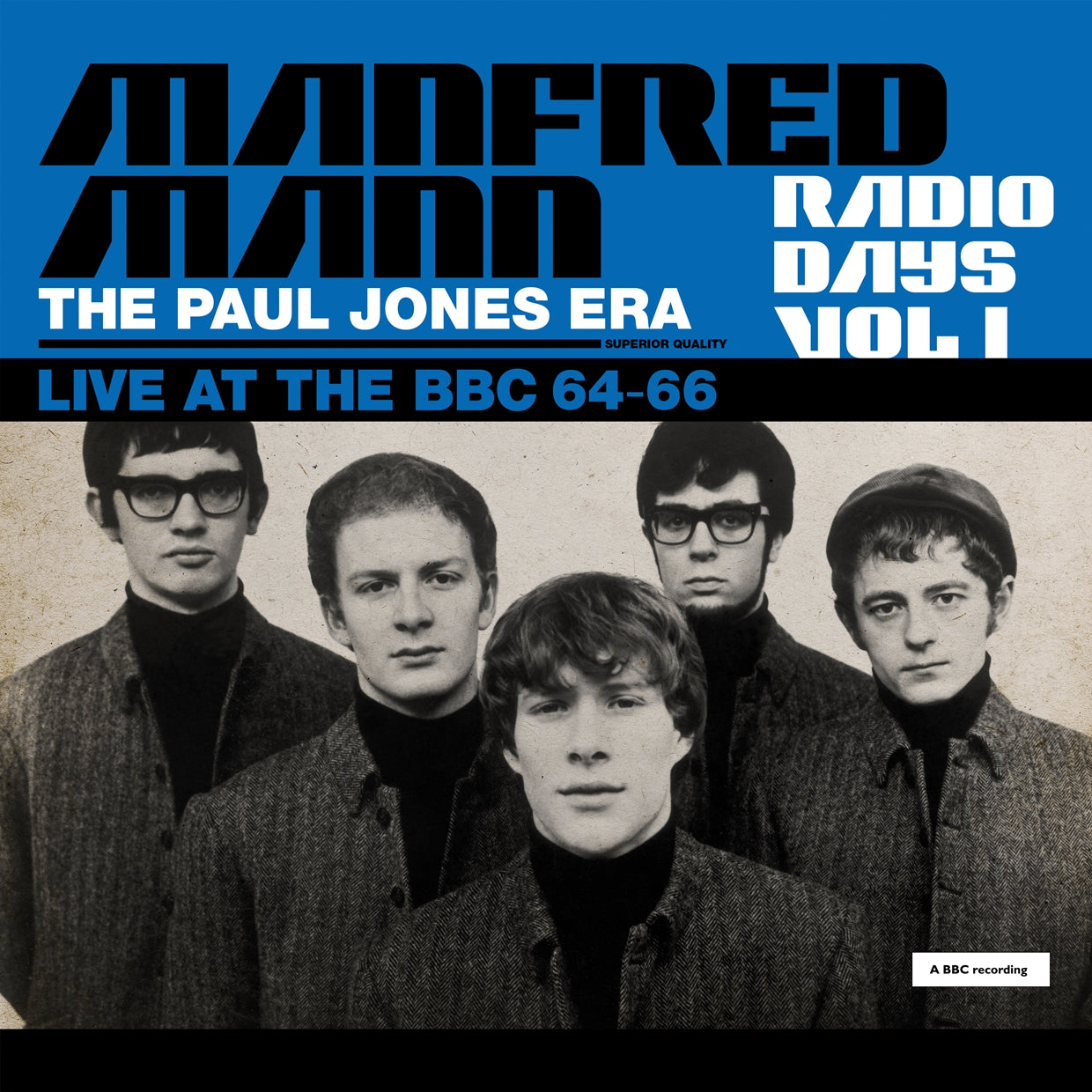 Manfred Mann - Radio Days Vol. 1 - The Paul Jones Era, Live At The Bbc 64-66 - Rock/Pop - DLP