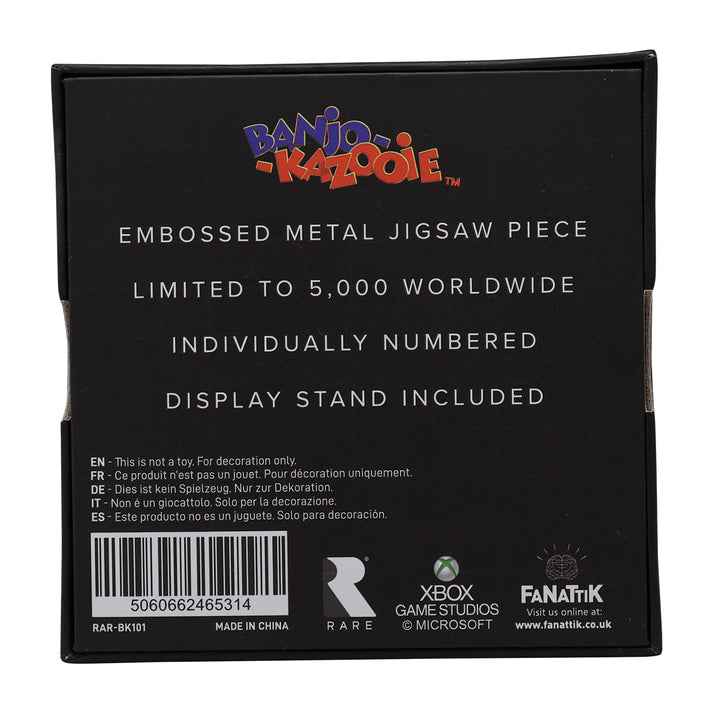 Banjo-Kazooie Limited Edition Replica Jiggy Piece