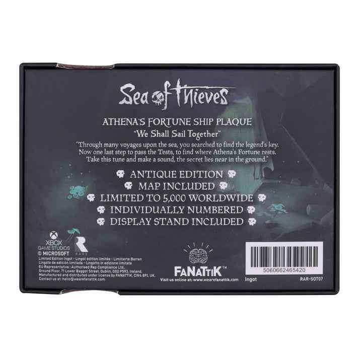 Sea of Thieves Limited Edition Athena's Fortune Ship Plaque