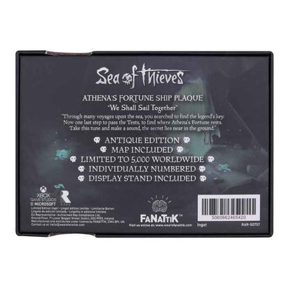 Sea of Thieves Limited Edition Athena's Fortune Ship Plaque