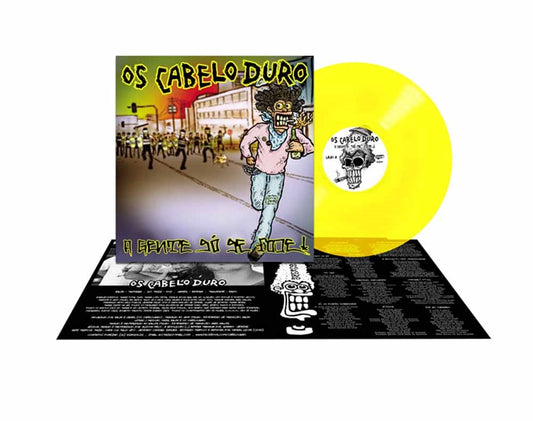 Os Cabelo Duro - A Gente Só Se Fode (Transparent Yellow Vinyl) - Punk - LP