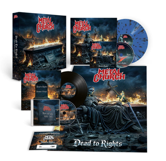 Metal Church - Dead To Rights (Exclusive Box Set - Cd-Digi, Lp, Bonus 10" Lp, Best Of Cd, Poster + Certificate) - Metal - LPB