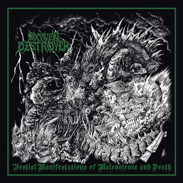 Oxygen Destroyer - Bestial Manifestations Of Malevolence And Death - Death Metal - CD
