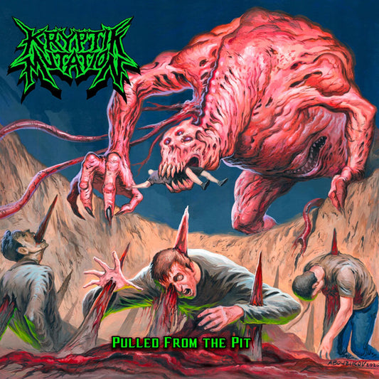 Kryptik Mutation - Pulled From The Pit - Death Metal - CD