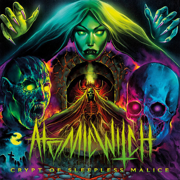 Atomic Witch - Crypt Of Sleepless Malice - Death Metal - CD