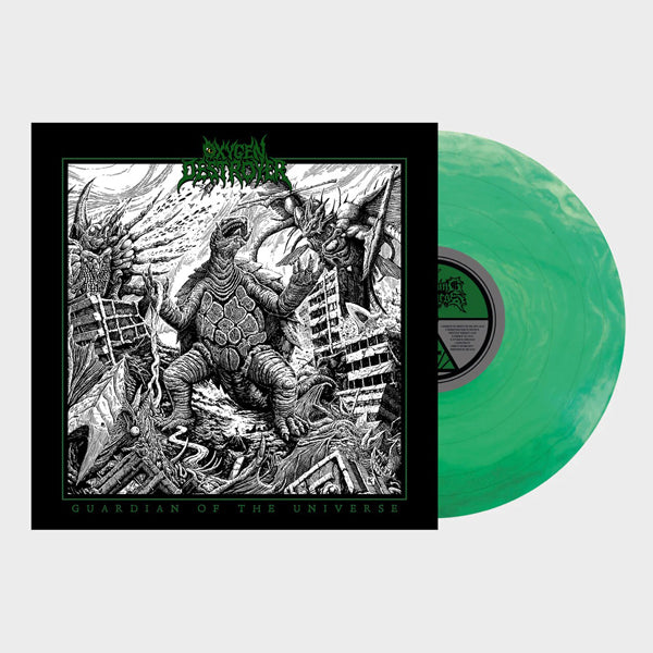 Oxygen Destroyer - Guardian Of The Universe Lp (Marble Green Vinyl) - Death Metal - LP