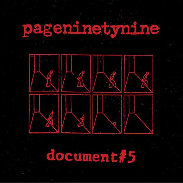 Pageninetynine - Document #5 (Clear With Black And Red Splatter) - Punk - LP