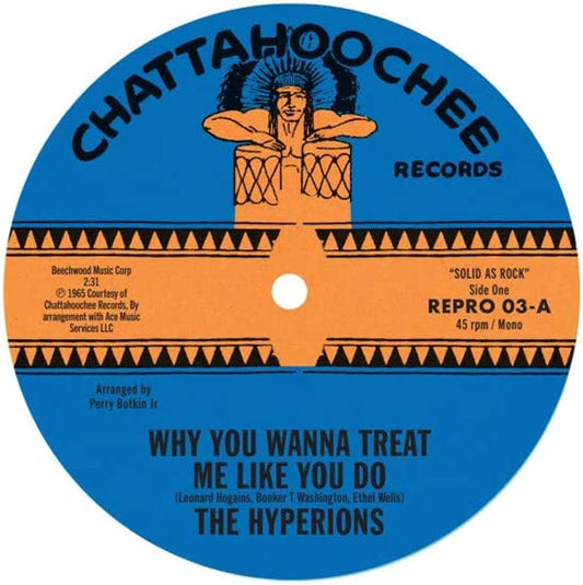 Hyperions, The - Why You Wanna Treat Me The Way You Do - Soul/Funk - 7