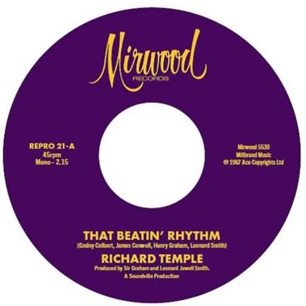 Richard Temple - That Beatin Rhythm - Soul/Funk - 7