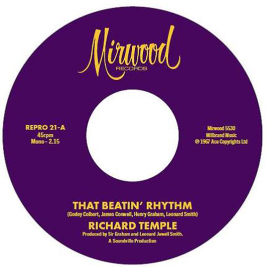 Richard Temple - That Beatin Rhythm - Soul/Funk - 7