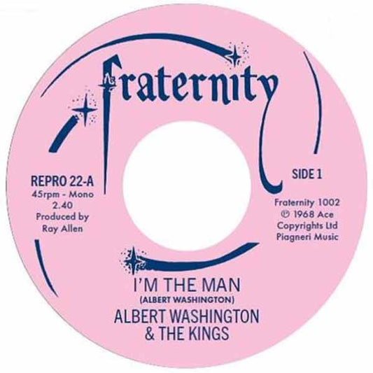 Albert Washington - IM The Man / Case Of The Blues - Soul/Funk - 7