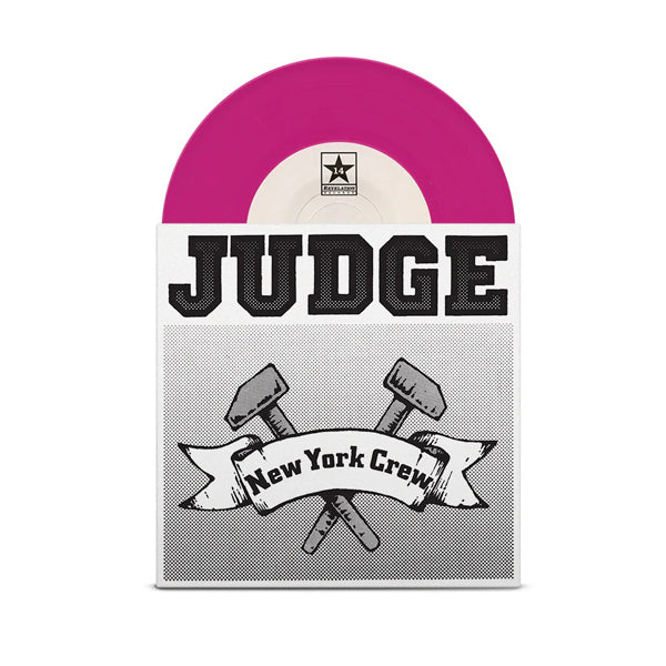 Judge - New York Crew (Opaque Pink) - Hardcore - 7EP