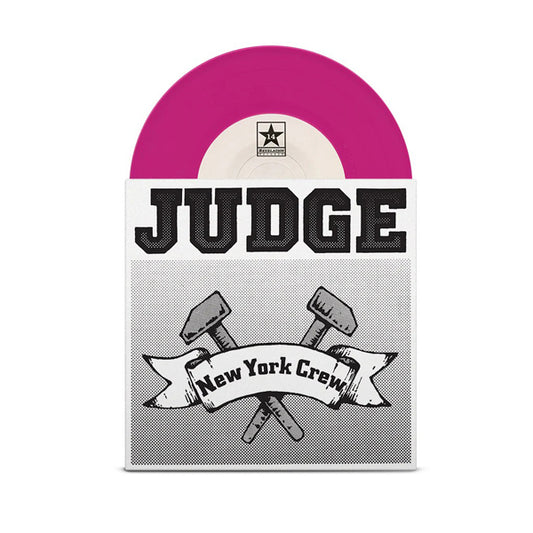 Judge - New York Crew (Opaque Pink) - Hardcore - 7EP