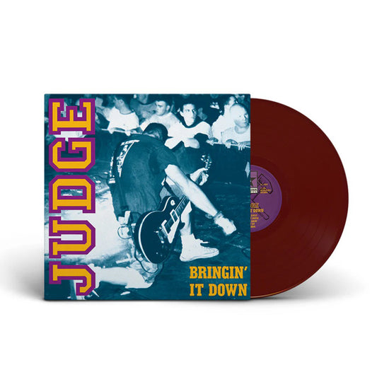 Judge - Bringin' It Down (Opaque Maroon Vinyl) - Hardcore - LP
