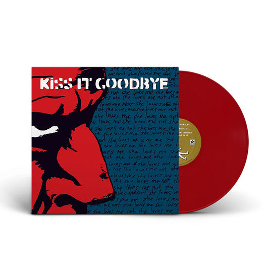 Kiss It Goodbye - She Loves Me, She Loves Me Not (Opaque Red Vinyl) - Hardcore - LP