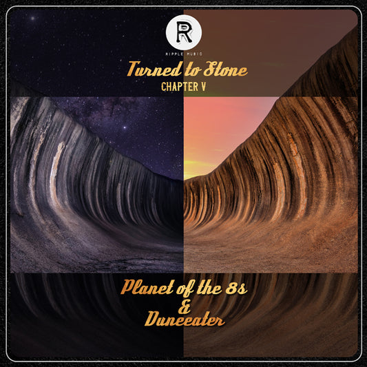Planet Of The 8S & Duneeater - Turned To Stone Chapter 5 - Stoner Metal/Rock - LP