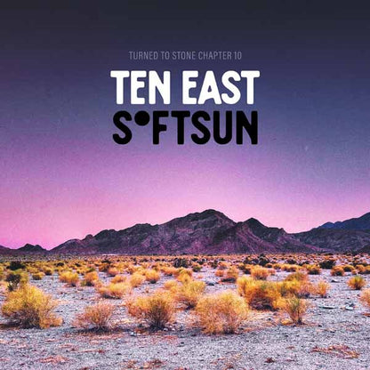 Ten East & Softsun - Turned To Stone: Chapter 10 Ten East/Softsun (2 Tone Blue/Purple) - Metal - LP