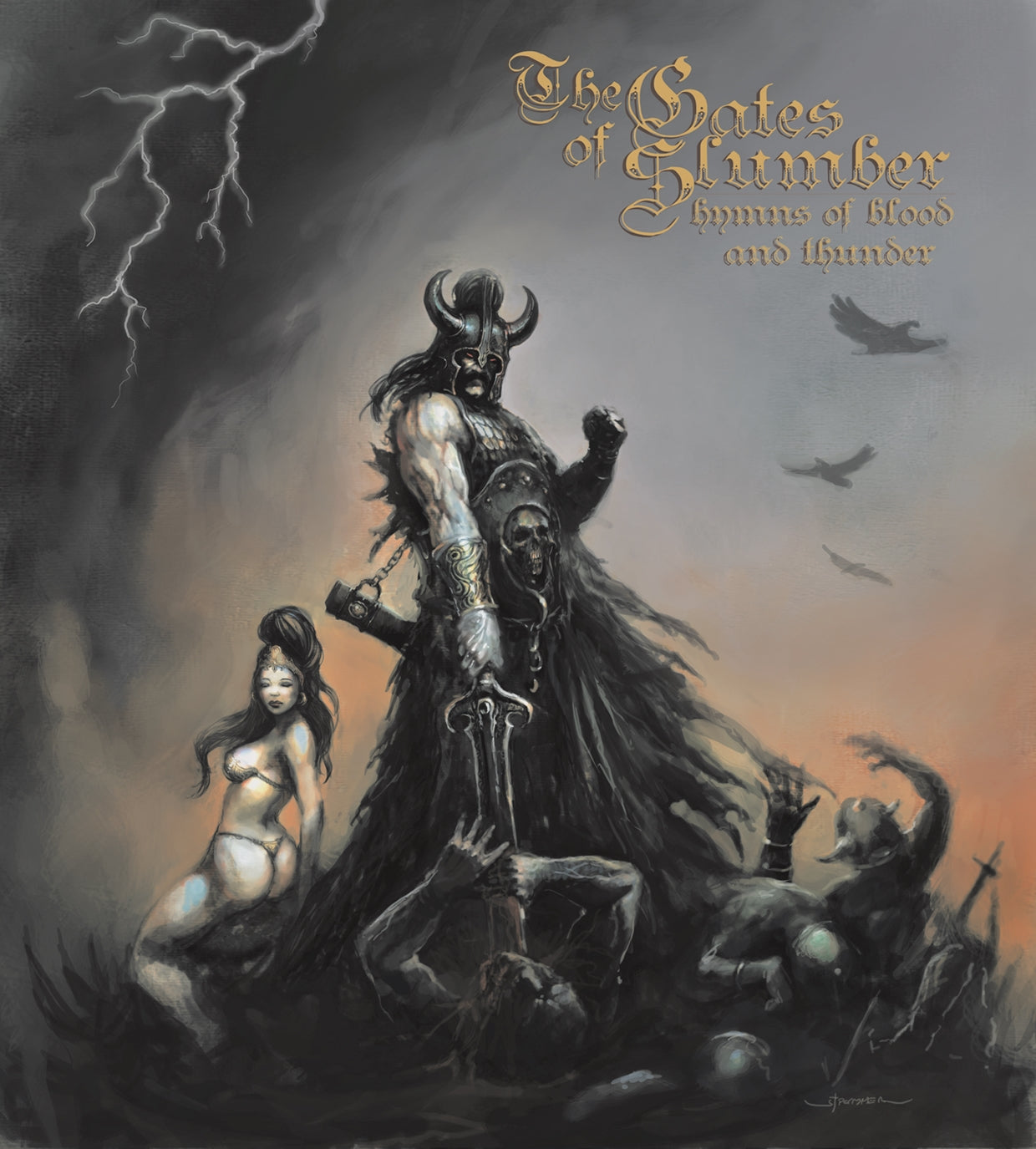 Gates Of Slumber, The - Hymns Of Blood & Thunder - Doom Metal - CD