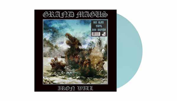 Grand Magus - Iron Will (Ice Blue Vinyl) - Metal - LP