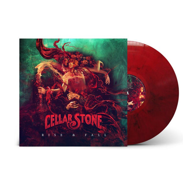 Cellar Stone - Rise & Fall (Red/Black Marbled Vinyl) - Metal - LP