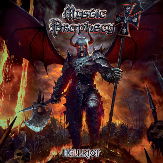 Mystic Prophecy - Hellriot (Ltd. Orange/Red/White Splatter Lp) - Power Metal - LP
